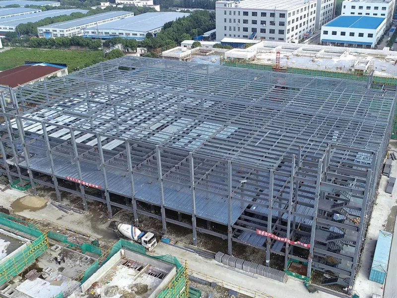 Environmentálne prefabrikované sklady oceľovej konštrukcie