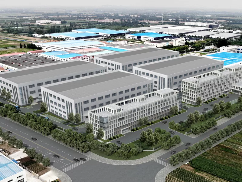 Oceľová štruktúra priemyselný park vo veľkom meradle prefabrikovanej budovy